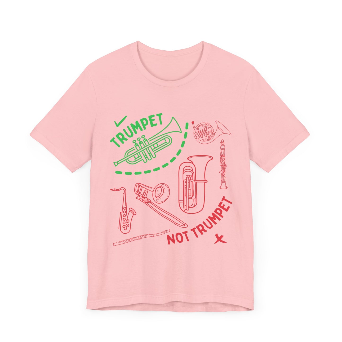 TRUMPET / NOT TRUMPET - cool meme Tee